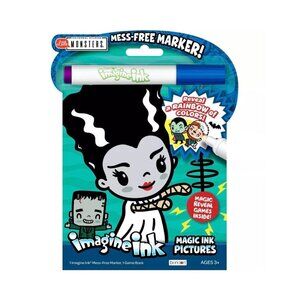 Universal Monsters Halloween Imagine Ink Activity Book Travel Frankenstein